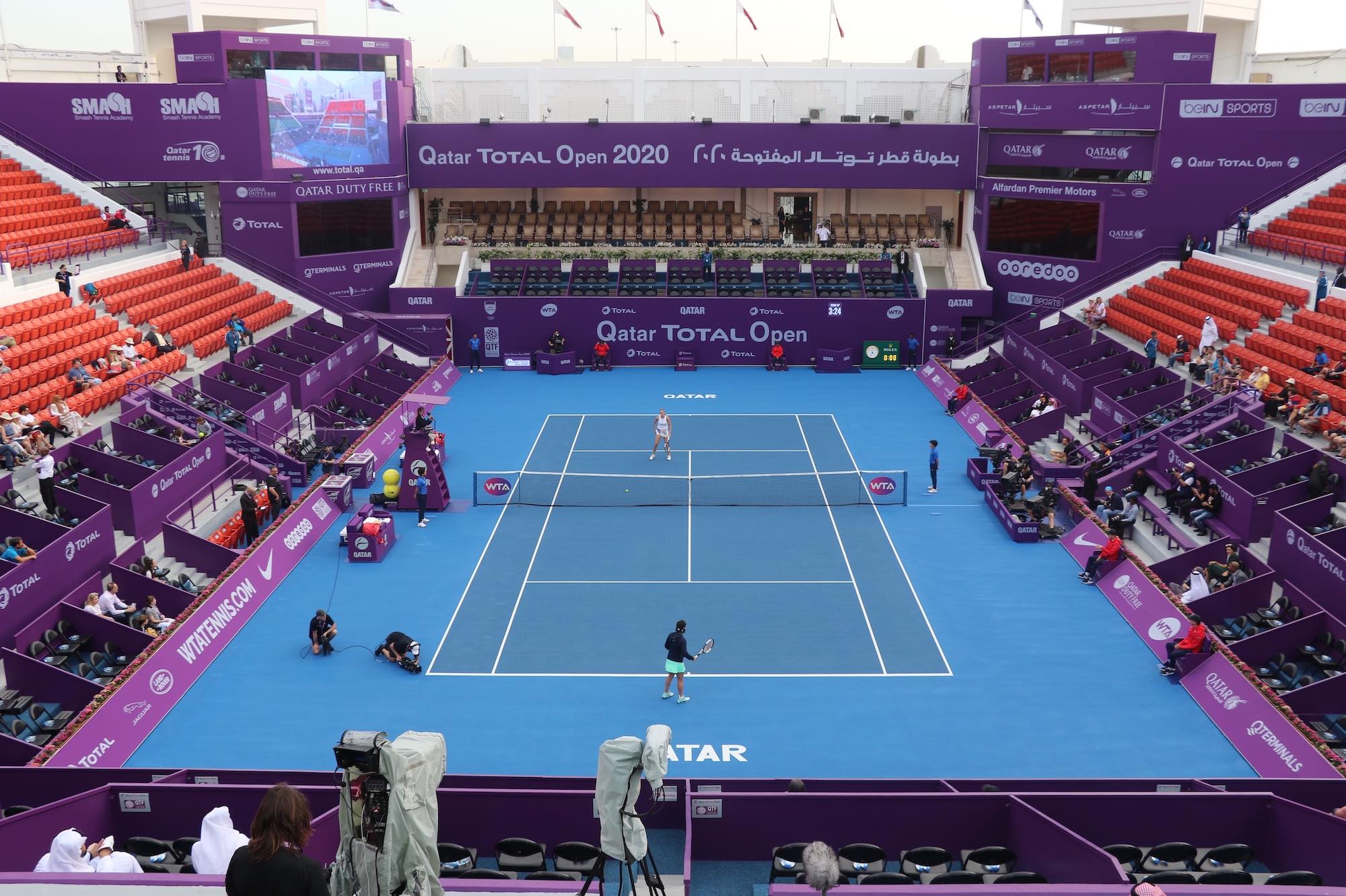 Khalifa International Tennis and Squash Complex. Катар теннис 2024. Трофей Катар теннис. Доха теннис 2024 женщины сетка.